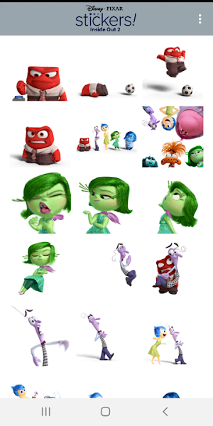 Pixar Stickers: Inside Out 2 Screenshot 1