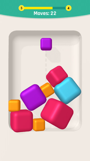 Color Merge Blast - 2048 Cubes Screenshot 1