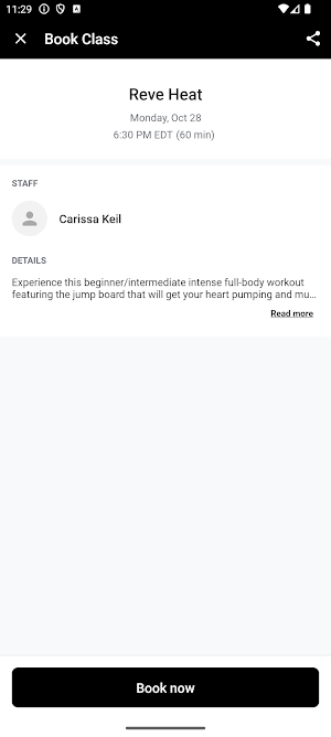 Reve Pilates Screenshot 2