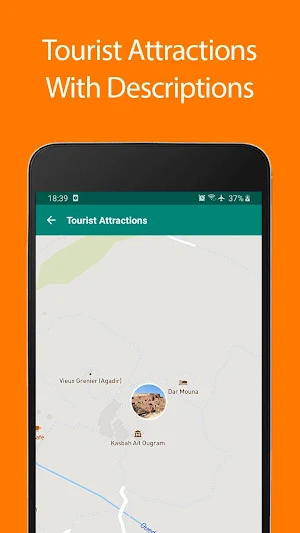 Morocco Offline Map and Travel Guide Screenshot 0