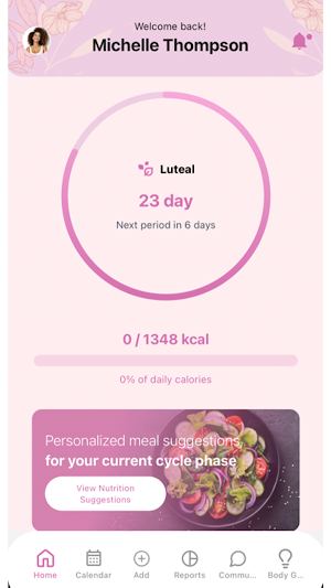 Your Women Cycle Screenshot 2