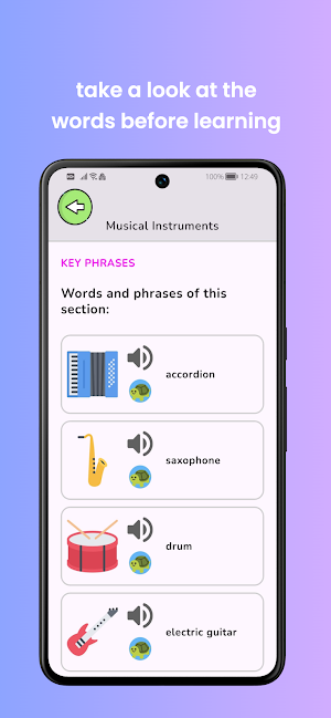 Pamuk: Vocabulary Builder Screenshot 2