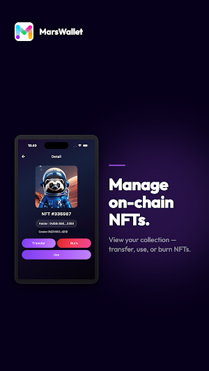 MarsChain Wallet Screenshot 3