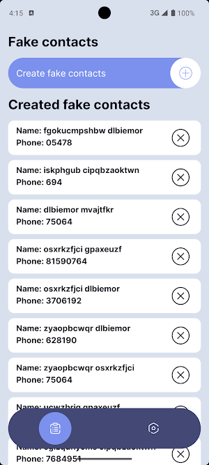 Fake Contacts Screenshot 3
