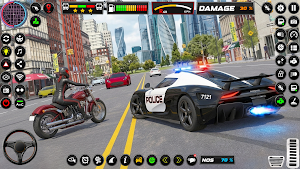 Police Car Driving: Cop Chase Screenshot 0