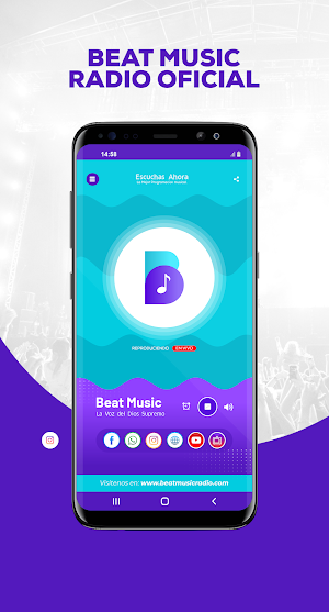Beat Music Radio Screenshot 1