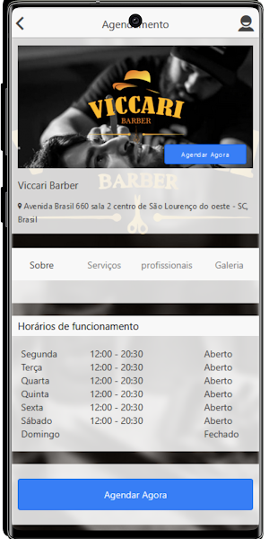 Viccari Barber Screenshot 2