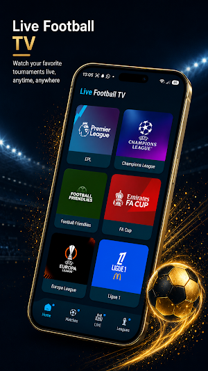 Live Football TV Streaming HD Screenshot 0