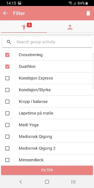 Unicare Friskvern Screenshot 2