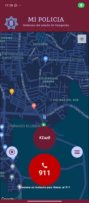 Mi policía Campeche Screenshot 0