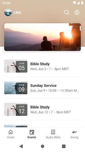 Living Water Assembly Screenshot 1