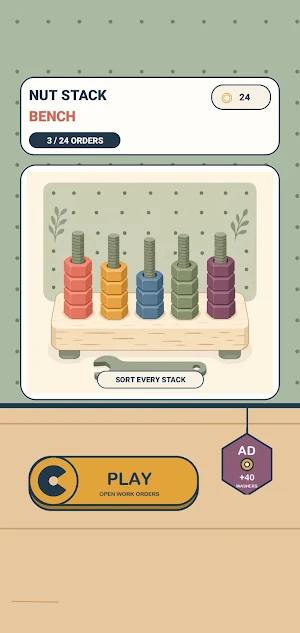 Nut Stack Bench Screenshot 1