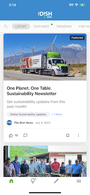 Sysco The Dish News Screenshot 0