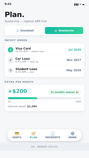 DebtZero Pro Screenshot 1