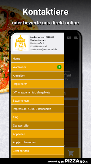 Pizza Palast Kaufbeuren Screenshot 2