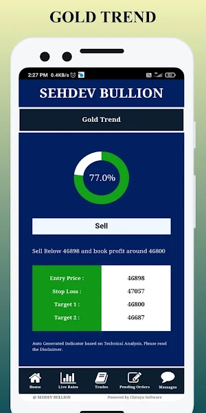Sehdev Bullion Screenshot 2
