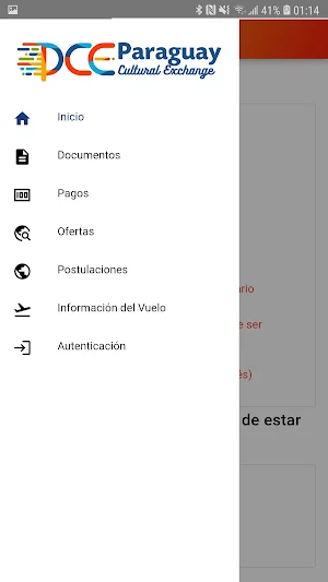 Paraguay Cultural Exchange Screenshot 1