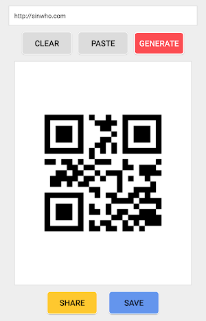 QR Code Generator, Reader Screenshot 2