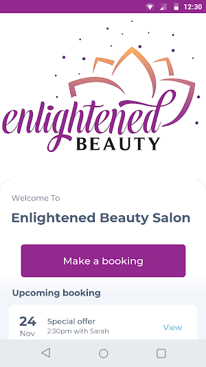 Enlightened Beauty Salon Screenshot 0