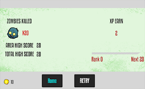 Zombies Rank Up Game Screenshot 2