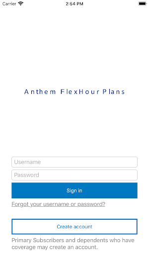 MyAnthemFlex Screenshot 0