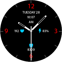 Key042 Analog Watch Face