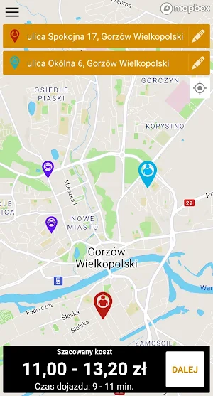 Taxi Askana Gorzów Screenshot 1