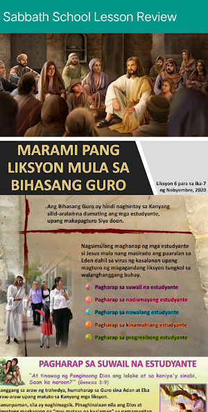 Tagalog Sabbath School Lesson Screenshot 2