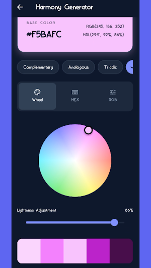 Color Palette Generator Screenshot 0