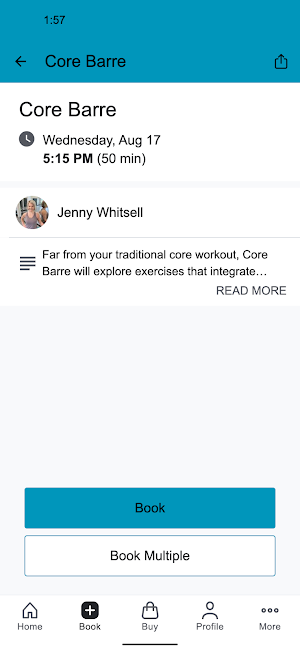 The Cornerstone Fitness Screenshot 2