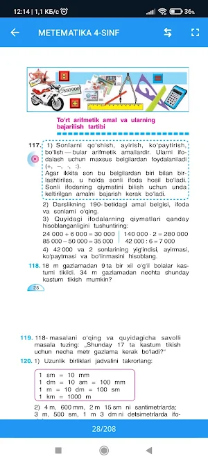 Matematika 4-sinf Screenshot 2