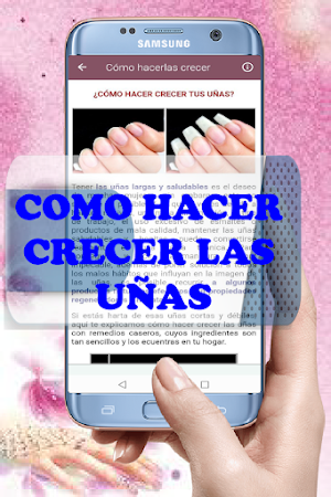 Como hacer crecer las uñas Screenshot 1