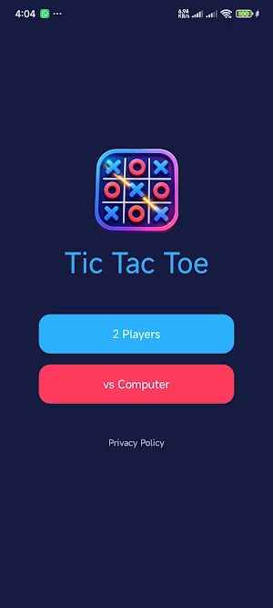 Tic Tac Toe Game Screenshot 2