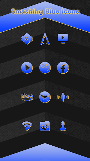 Smashing Blue Icons Screenshot 3