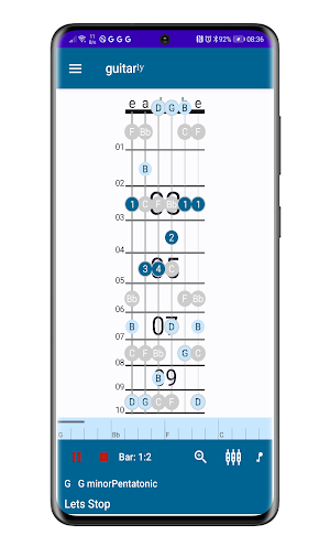 guitarly: learn guitar jamming Screenshot 0