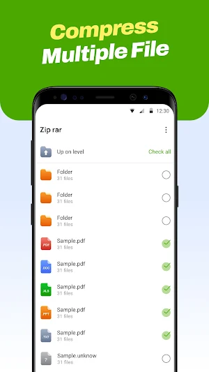 ZIP RAR Extractor: Unzip Files Screenshot 1