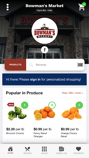 Bowman's Market Screenshot 0