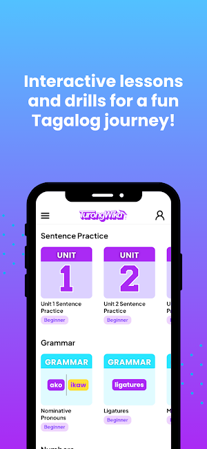 Turong Wika - Learn Filipino Screenshot 1