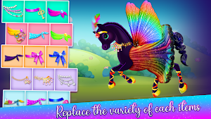 Unicorn Dress Up: Makeup Games Screenshot 2