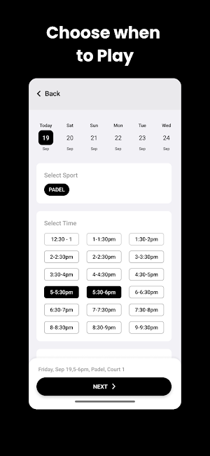 PADELphia Sports Complex Screenshot 2
