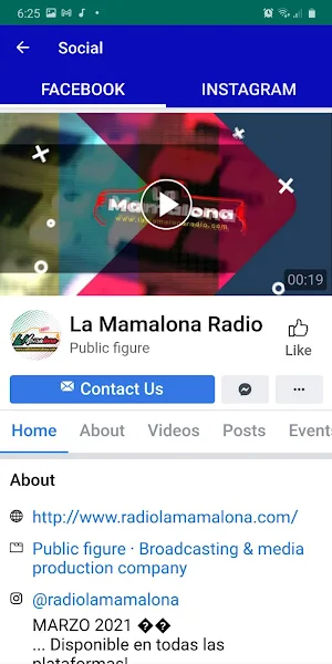 Radio La Mamalona Screenshot 3