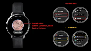 Sand Gold Powder For Wear OS Screenshot 1
