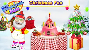 Christmas Holiday Fun - DressUp, Tree, Cake Screenshot 3