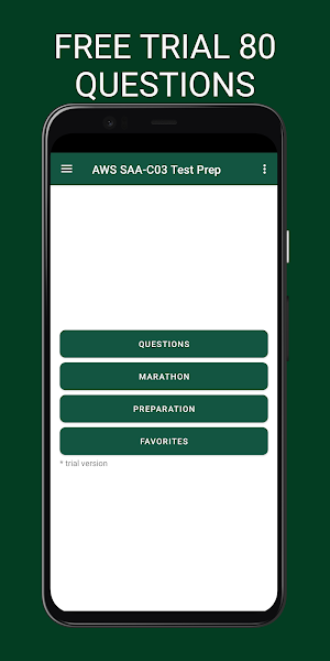 AWS SAA-C03 Test Prep 2024 Screenshot 1