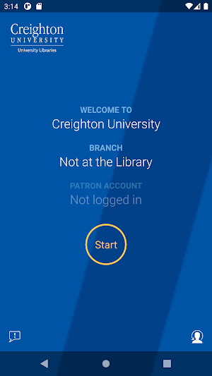 Creighton U Library Checkout Screenshot 0