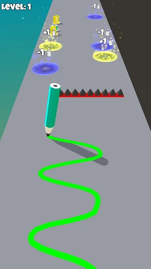 Hyper pencil race Screenshot 1