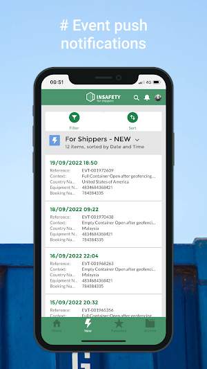 Insafety for Shippers Screenshot 2