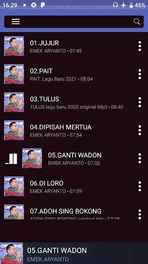 Emek Aryanto Jangan Asem Screenshot 3