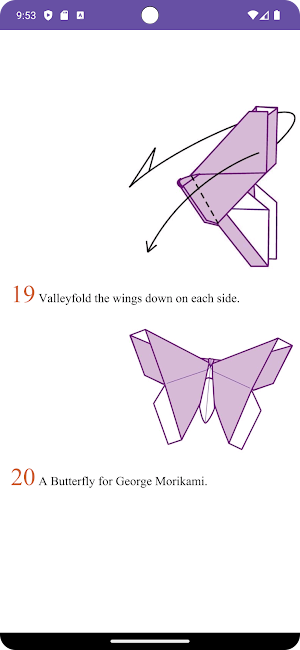 Origami Butterfly Screenshot 3