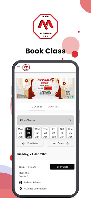 MMA FITNESS LAB Screenshot 0